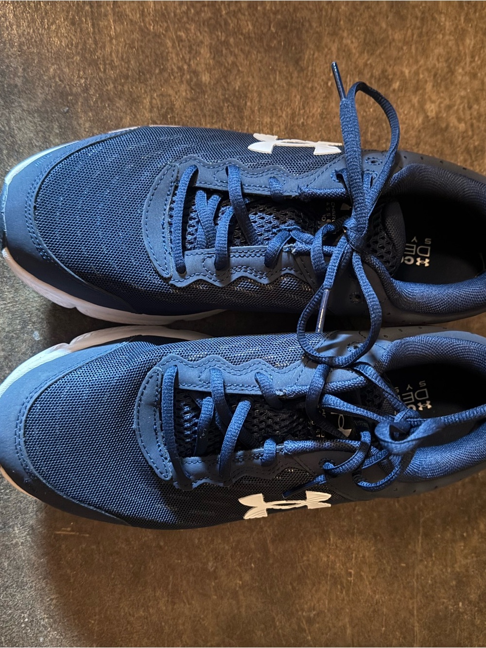 Under Armour Men’s Navy Blue Athletic Sneakers